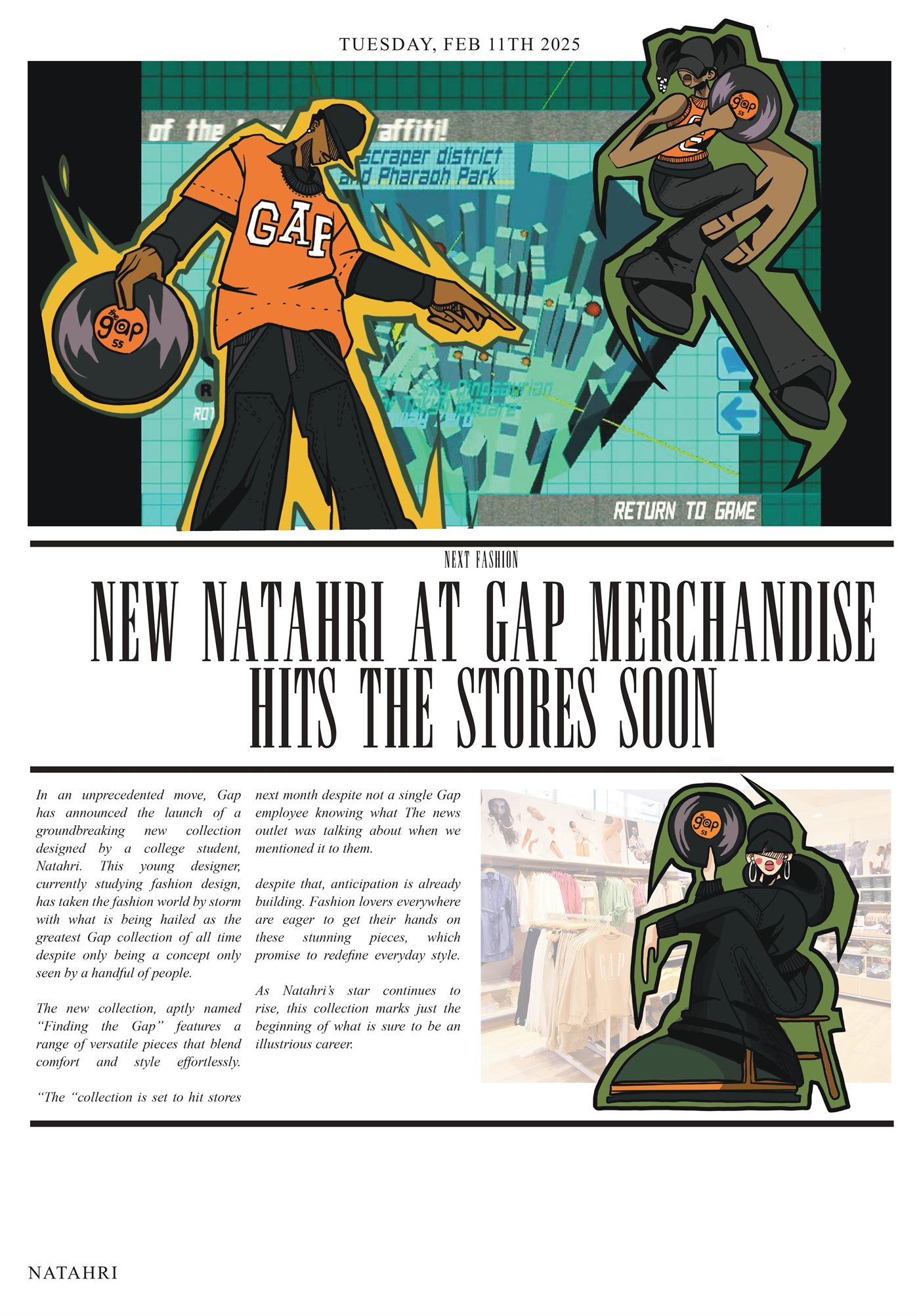 Gap newspaper page 24