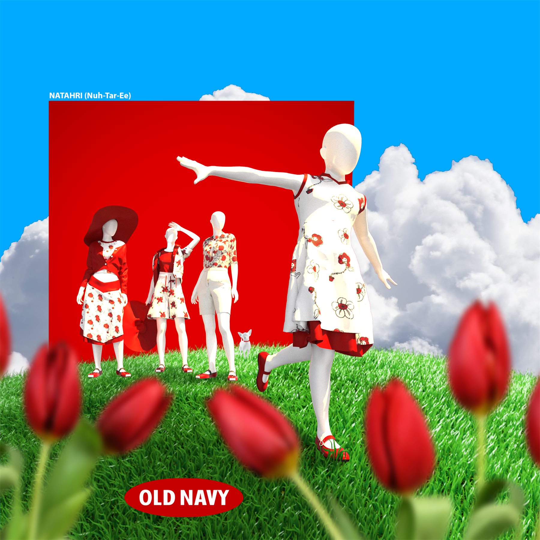 Old Navy x CLO competition render