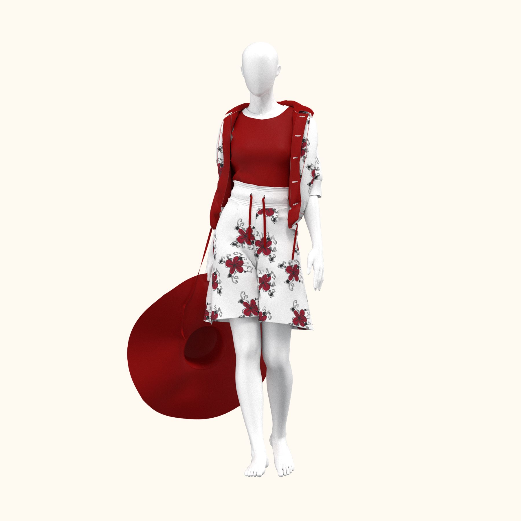 Look two render one