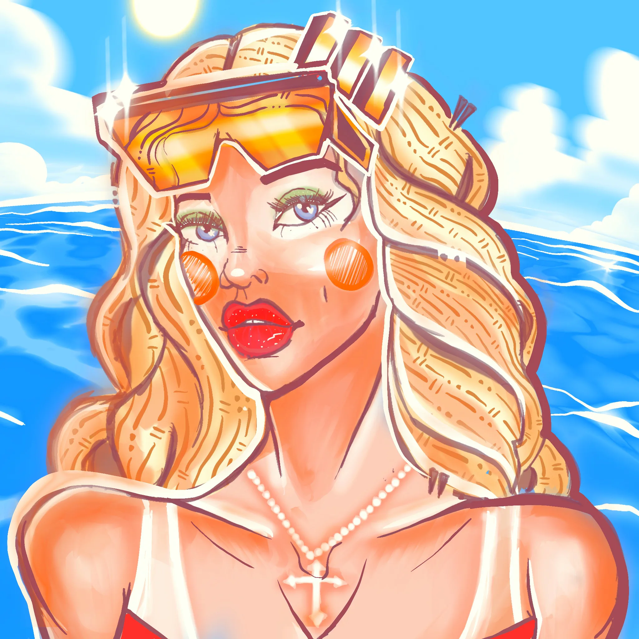 Illustration: beach day 2