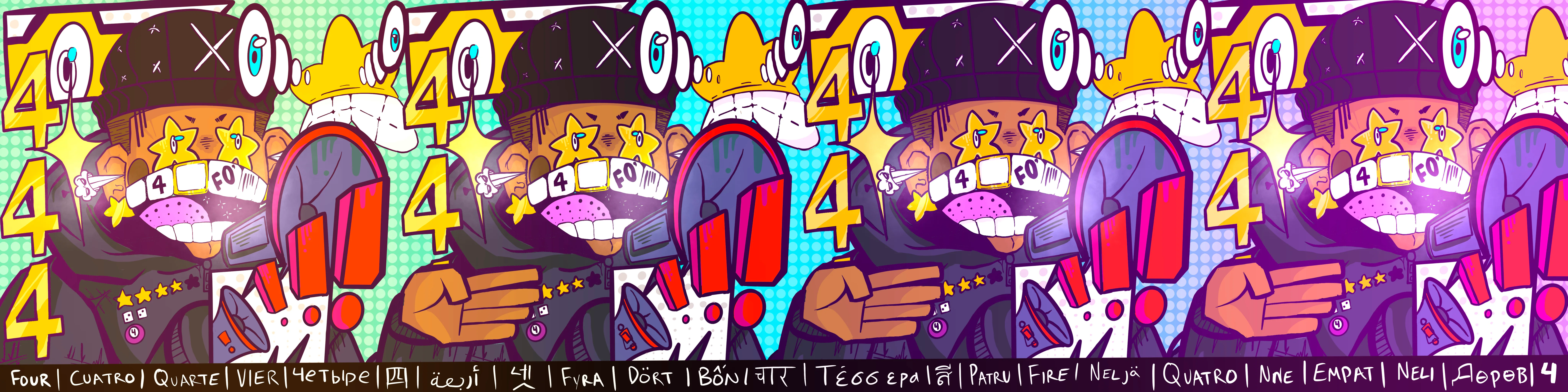 Illustration: fours