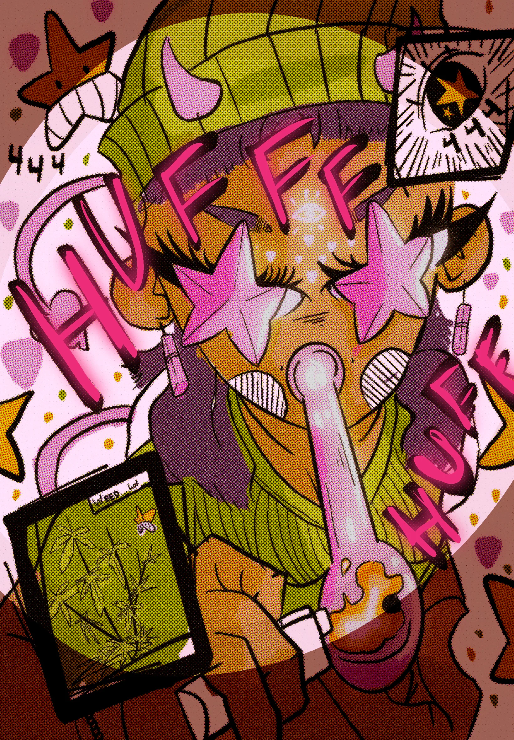 Illustration: huff
