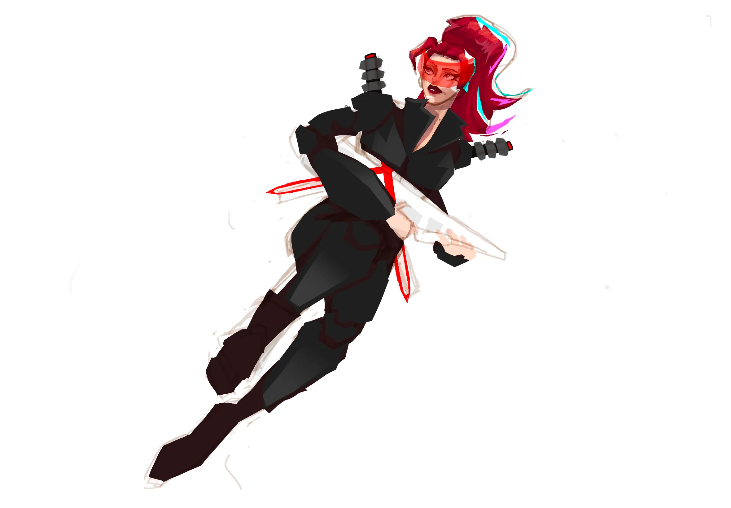 Illustration: widow concept
