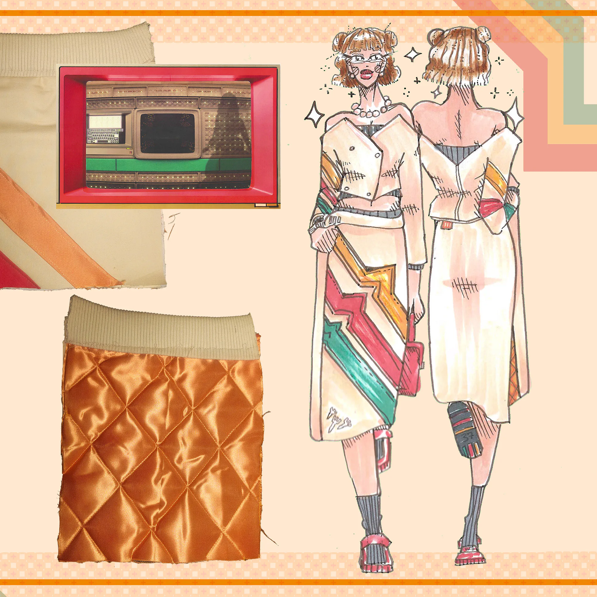 Retro Future I fashion slide 1