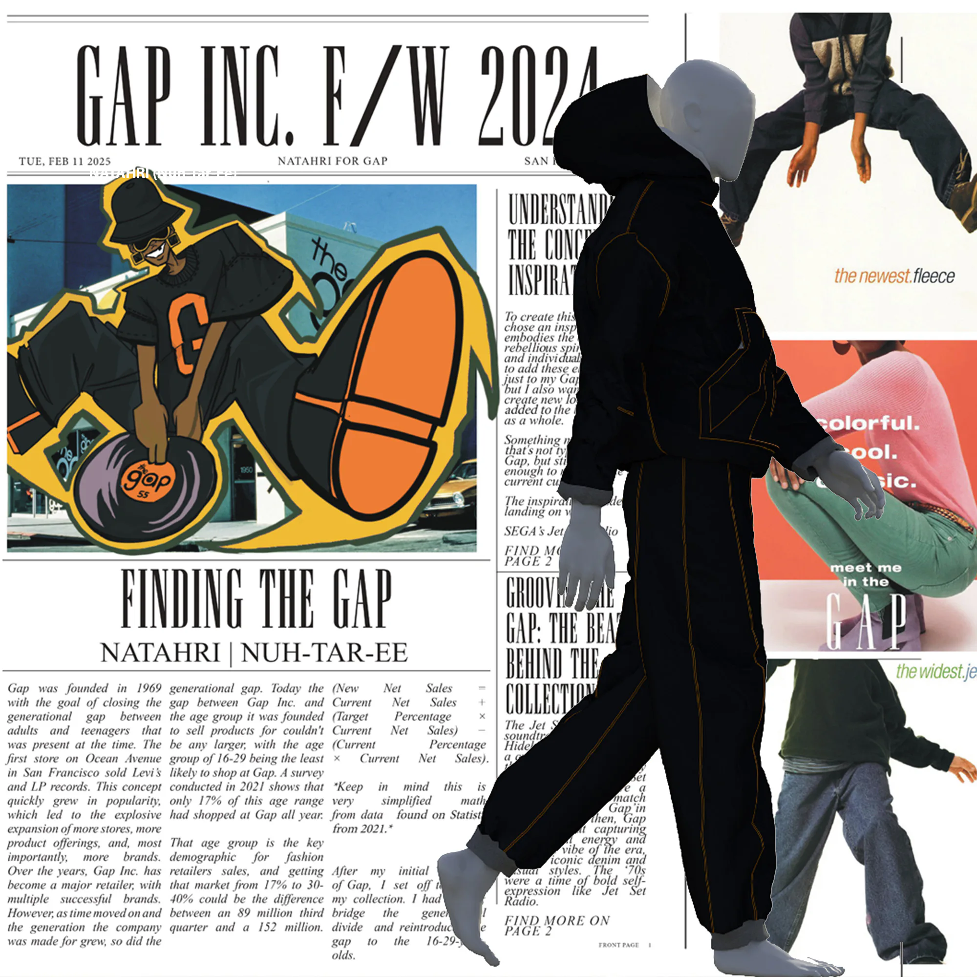 Natahri x Gap Inc. fashion slide 1
