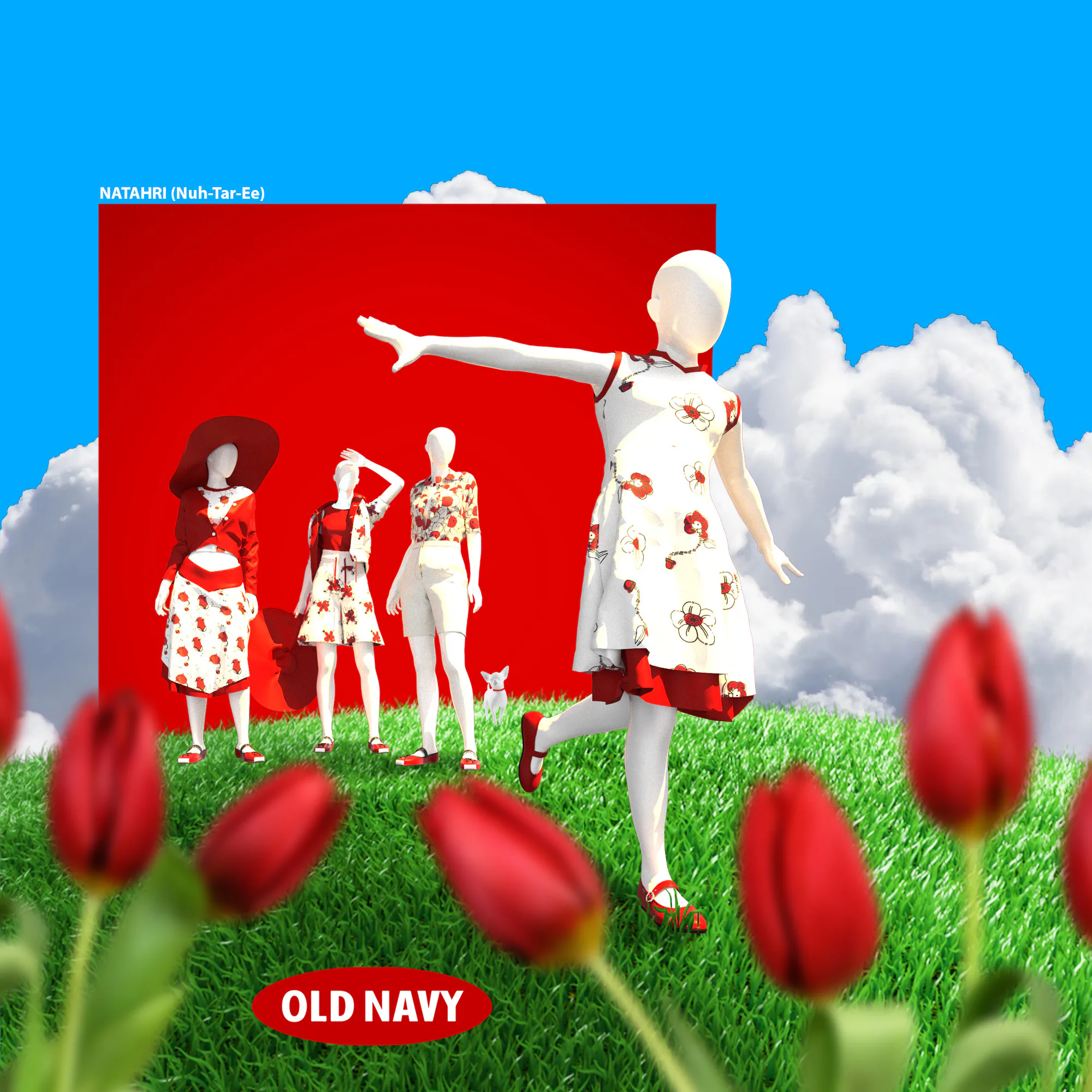 Natahri x Old Navy fashion slide 2